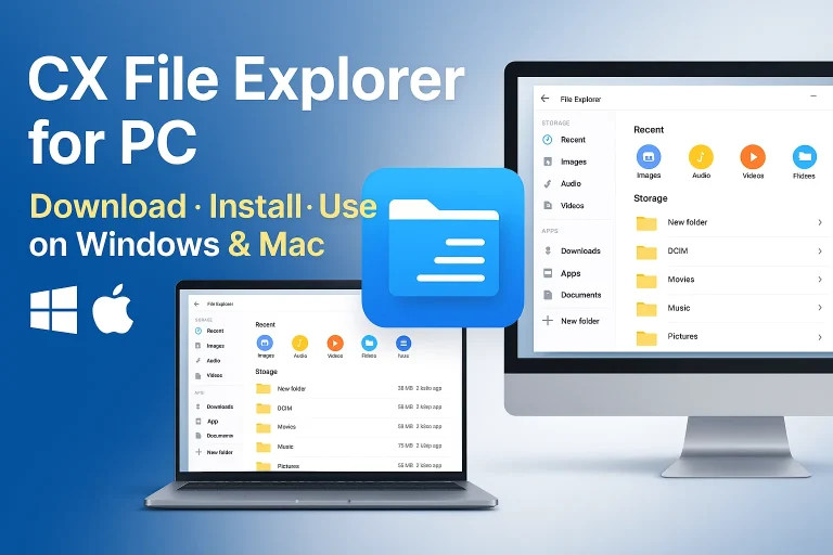 CX File Explorer for PC – Download, Install on Windows & Mac 6 Cx File Explorer download and install for andriod or pc.webp