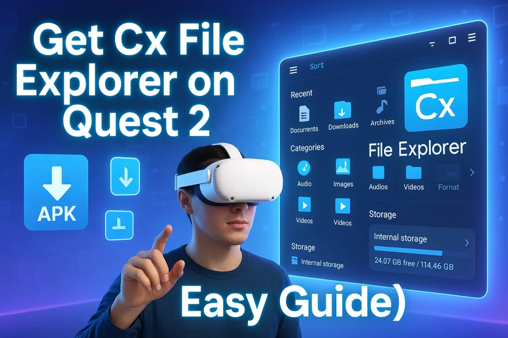 How to Get Cx File Explorer on Oculus (Meta) Quest 2 1 Cx File Explorer on Oculus (Meta) Quest 2