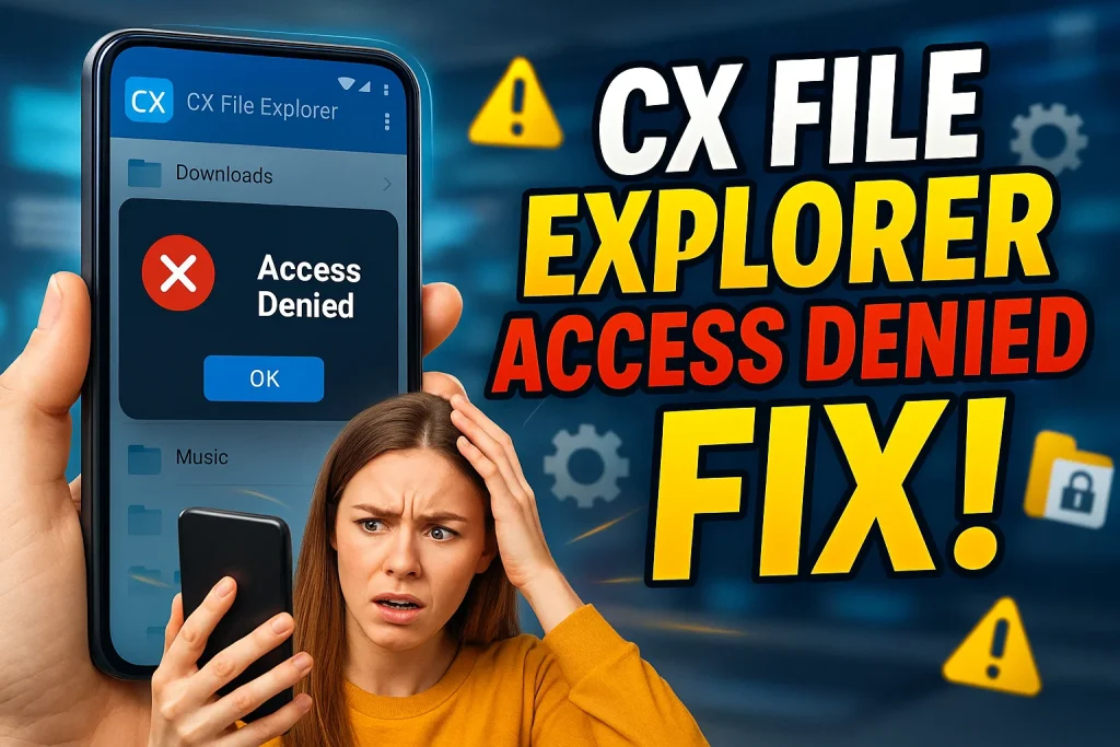 Resolve CX File Explorer Access Denied Issues